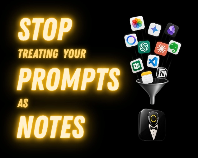 Capture, organize, transform, and protect your prompts in Promptler